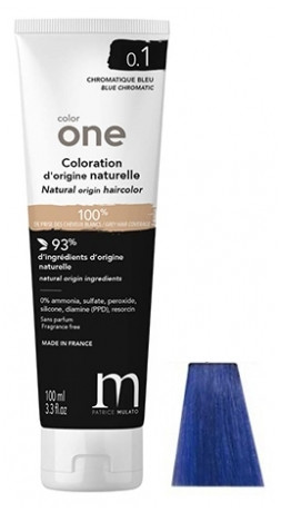 Patrice Mulato Color One Mulato 0.1 Chromatic Ash Blue Natural Haircolor
