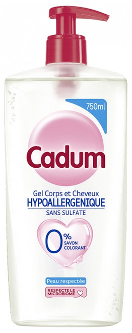 Cadum Hypoallergenic Hair and Body Gel 750 ml Cadum Hypoallergenic Hair and Body Gel 750 ml