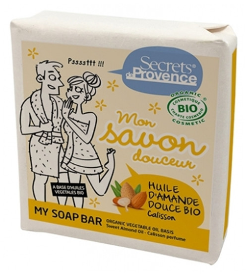 Secrets de Provence Organic Sweet Almond Oil Soap Calisson Secrets de Provence Organic Sweet Almond Oil Soap Calisson