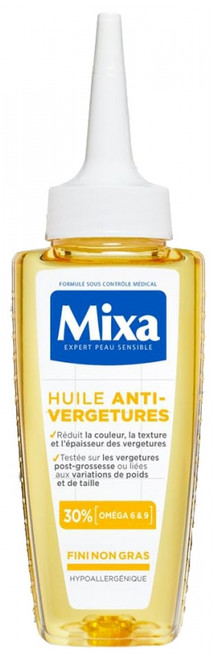 Mixa Expert Peau Sensible Stretch Mark Oil 100 ml Mixa Expert Peau Sensible Stretch Mark Oil 100 ml