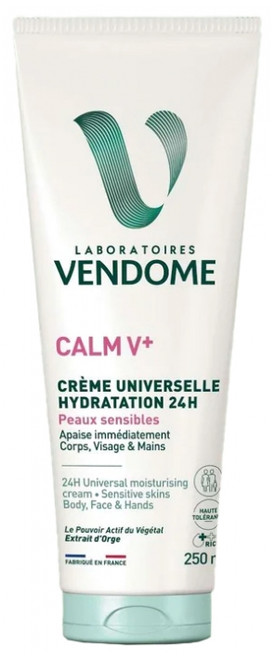 Laboratoires Vendôme Calm V+ Crème Universelle Hydratation 24h 250 ml