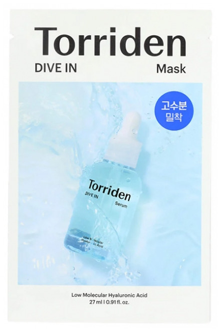 Torriden Dive In Tissue Mask Hyaluronic Acid 27 ml