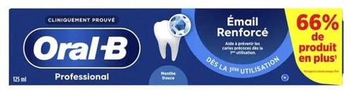 Oral-B Professional Toothpaste Émail Renforcé 125 ml