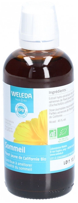 Weleda Sleep California Yellow Poppy Organic 100 ml