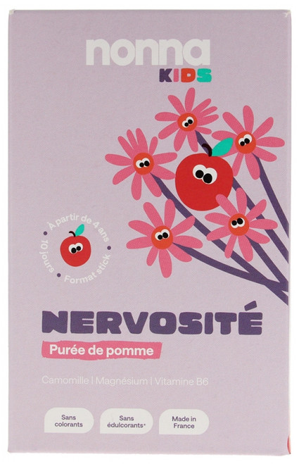 Nonna Lab Kids Nervousness Apple Purée 10 Sticks Nonna Lab Kids Nervousness Apple Purée 10 Sticks
