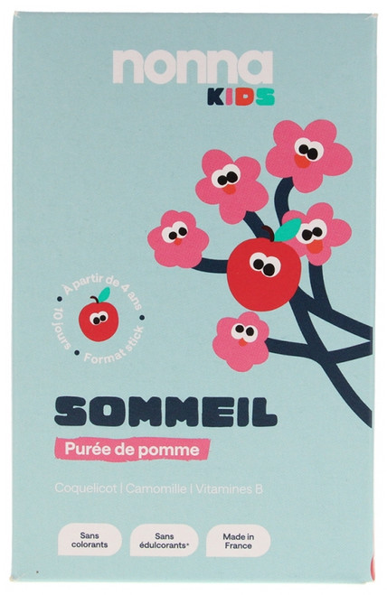 Nonna Lab Kids Sleep Apple Puree 10 Sticks Nonna Lab Kids Sleep Apple Puree 10 Sticks