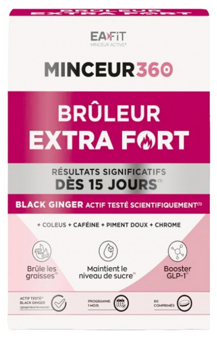 Eafit Minceur 360 Brûleur Extra Fort 60 Tablets