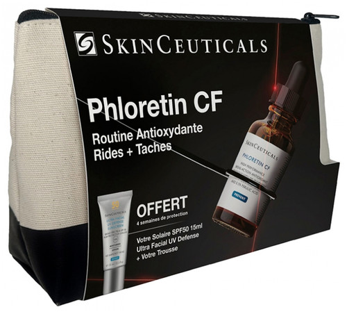 SkinCeuticals Prevent Phloretin CF 30 ml + Protect Ultra Facial UV Defense Sunscreen SPF50 15 ml Free
