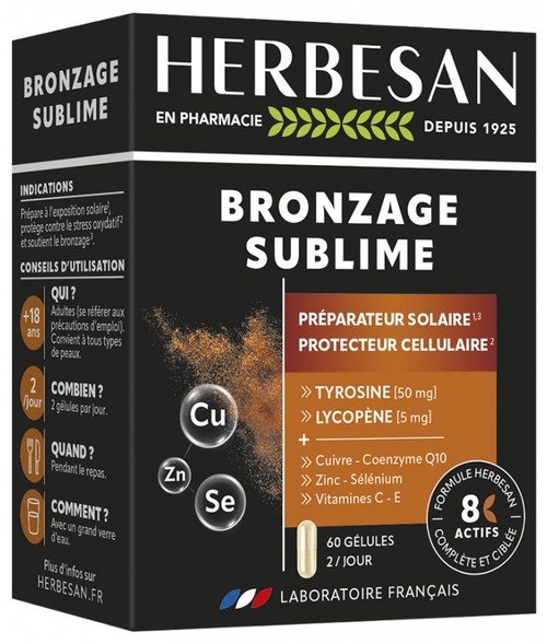Herbesan Bronzage Sublime 60 Capsules