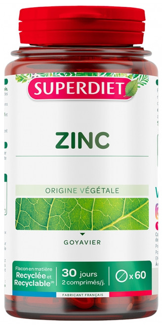 Superdiet Zinc 60 Tablets