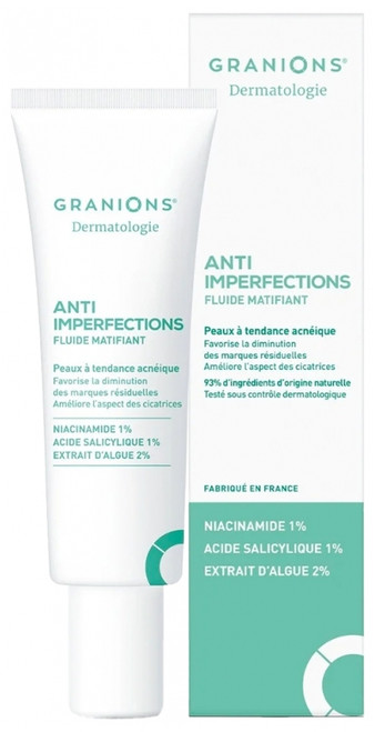Granions Dermatologie Anti Imperfections Matifying Fluid 40 ml Granions Dermatologie Anti Imperfections Matifying Fluid 40 ml