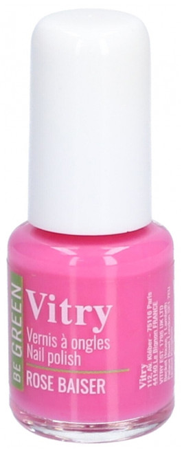 Vitry Be Green Nail Polish 6 ml - Colour: Rose Baiser
