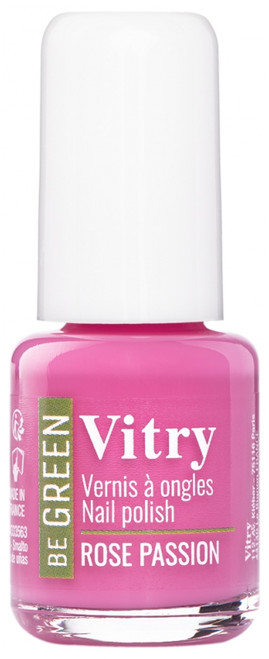 Vitry Be Green Nail Polish 6 ml - Colour: Rose Passion