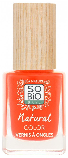 Léa Nature SO BIO étic Natural Color Nail Polish 11 ml - Colour: Orange Pop