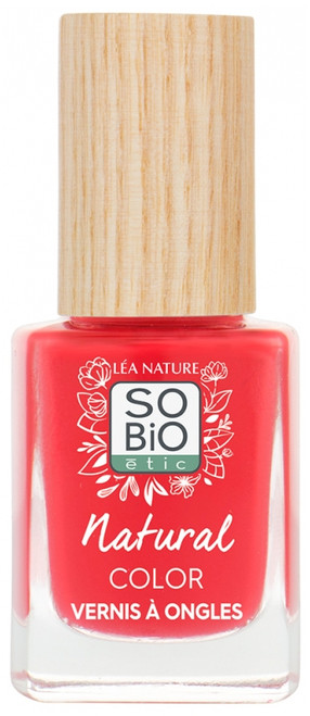 Léa Nature SO BIO étic Natural Color Nail Polish 11 ml - Colour: Poppy Red