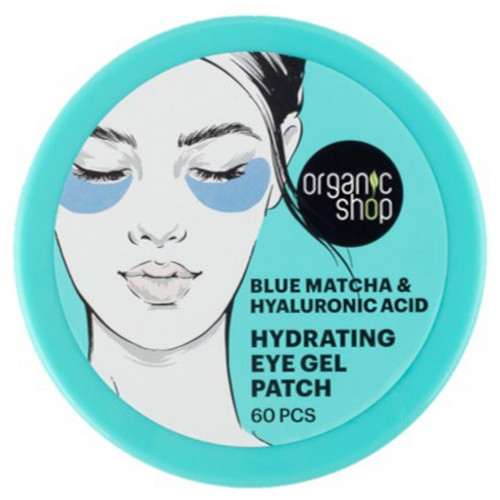 Organic Shop Matcha and Hyaluronic Acid Moisturizing Eye Patches 60 Patches Organic Shop Matcha and Hyaluronic Acid Moisturizing Eye Patches 60 Patches