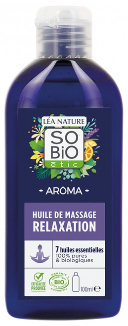 Léa Nature SO BIO étic Aroma Organic Relaxation Massage Oil 100 ml