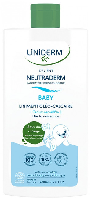 Neutraderm Baby Liniment Oleo-Calcaire Bio 480 ml