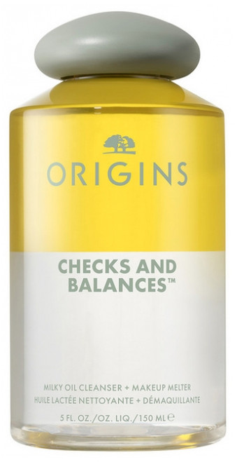 Origins Checks and Balances Huile Lactée Nettoyante et Démaquillante 150 ml