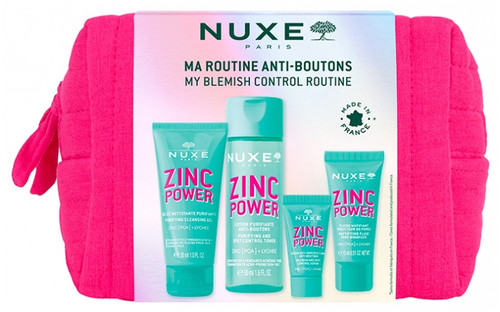 Nuxe Zinc Power Trousse Tissu Ma Routine Anti-Boutons