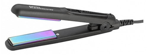 Gamma Piu Travel Straightener Mini Rainbow Black Gamma Piu Travel Straightener Mini Rainbow Black