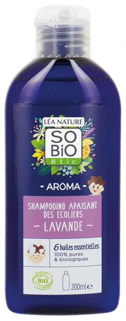 Léa Nature SO BIO étic Aroma Soothing Shampoo for Schoolchildren Organic Lavender 200 ml