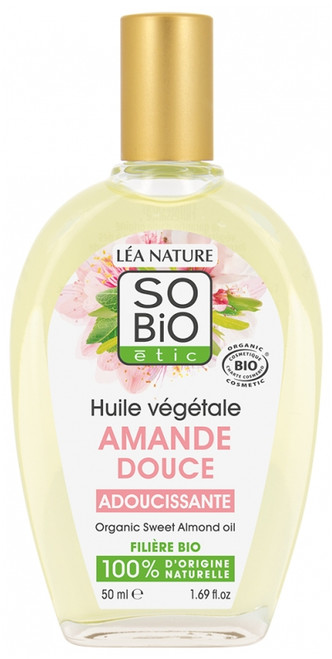 Léa Nature SO BIO étic Organic Sweet Almond Vegetable Oil 50 ml