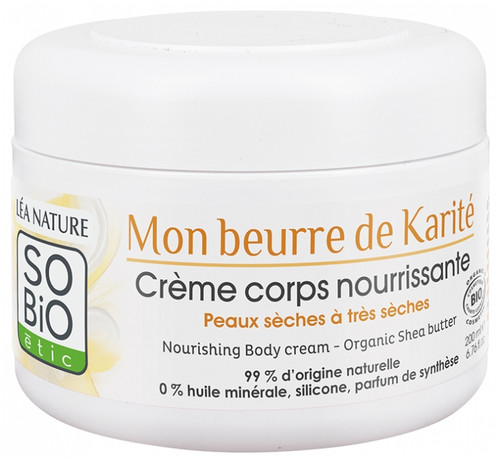 Léa Nature SO BIO étic My Nourishing Organic Shea Butter Body Cream 200 ml