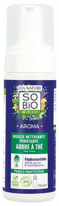 Léa Nature SO BIO étic Aroma Purifying Cleansing Foam Tea Tree Organic 150 ml
