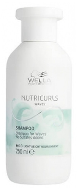 Wella Nutricurls Wavy Hair Shampoo 250ml