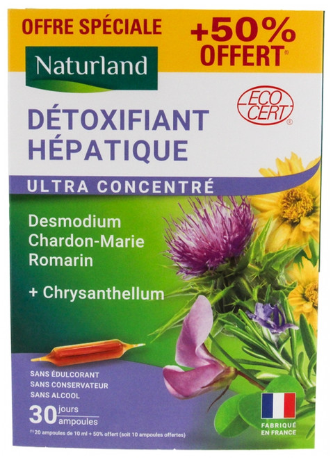 Naturland Hepatic Detoxifier 30 Vials