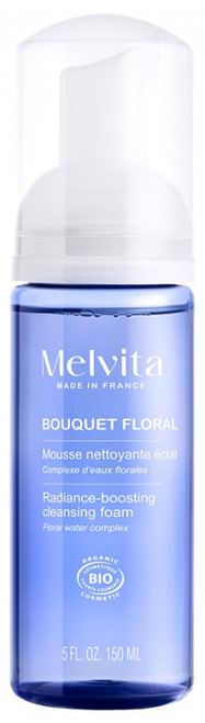 Melvita Floral Bouquet Organic Radiance Cleansing Foam 150 ml