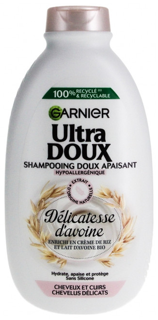 Garnier Ultra Gentle Soothing Shampoo for Delicate Hair and Scalps 400 ml