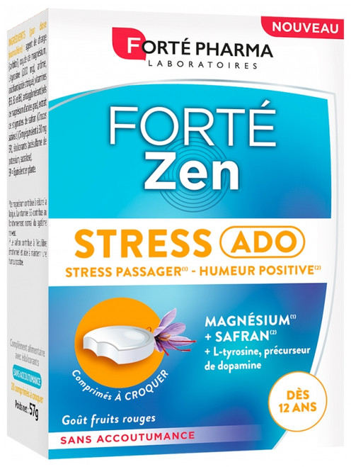 Forté Pharma Forté Zen Stress Ado 20 Chewable Tablets