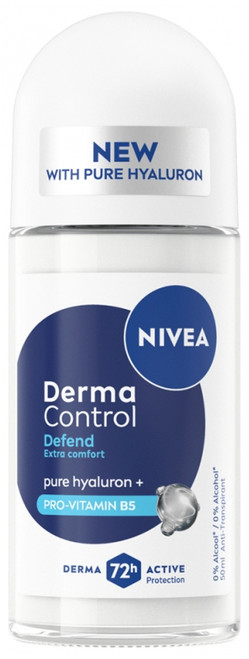 Nivea Derma Control Defend Deodorant Anti-Transpirant 72H Roll-On 50 ml