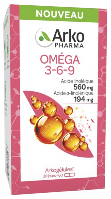 Arkopharma Arkocaps Omega 3-6-9 60 Capsules