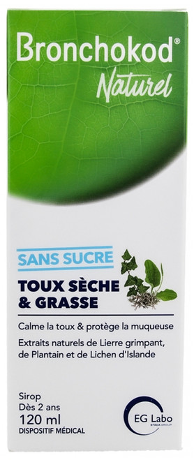 Bronchokod Naturel Syrup Dry Cough 120 ml Bronchokod Naturel Syrup Dry Cough 120 ml