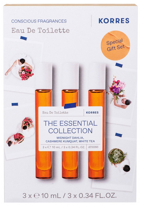 Korres The Essential Collection Eau de Toilette Set 3 X 10 ml