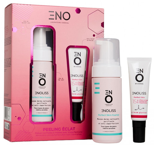 Codexial Enoliss Perfect Skin Foamer 150 ml + Perfect Skin 15 AHA Night Renewal Micro-Peeling Emulsion 30 ml