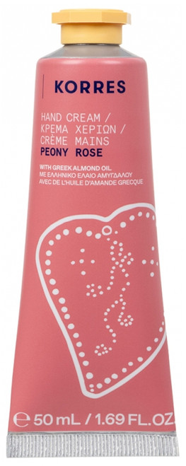 Korres Moisturizing Hand Cream 50 ml - Scent: Peony Rose