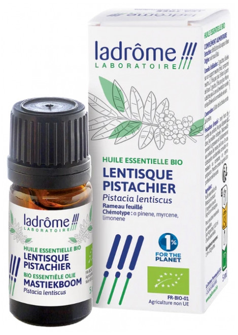 Ladrôme Pistachio Mastic Essential Oil (Pistacia Lentiscus) Organic 5 ml