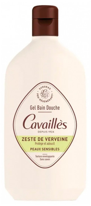 Cavaillès Shower Gel for Sensitive Skin Verbena Zest 400 ml