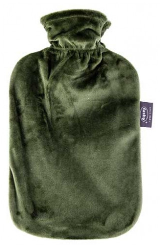 Soframar Fashy Hot Water Bottle Velvet Cover - Colour: Blue