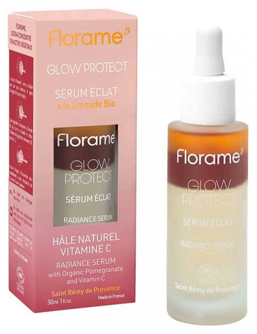 Florame Glow Protect Organic Pomegranate Radiance Serum 30 ml
