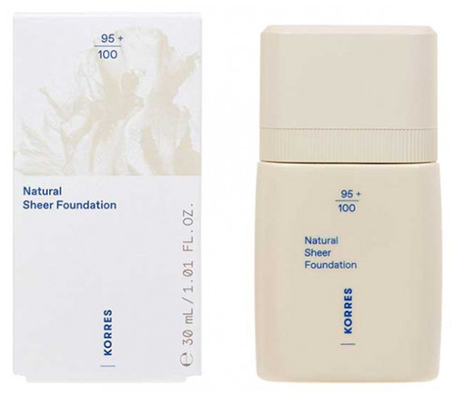 Korres Natural Sheer Foundation 30 ml - Colour: 01 Light