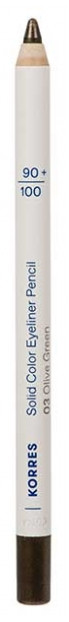Korres Solid Color Crayon Eyeliner 1.2 g - Colour: 03 Olive Green