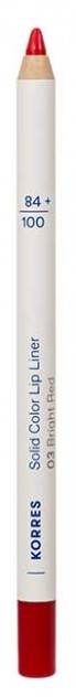 Korres Solid Color Lip Liner Contour des Lèvres 1.2 g - Colour: 03 Bright Red