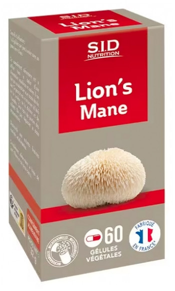 S.I.D Nutrition Lion's Mane 60 Vegetable Capsules