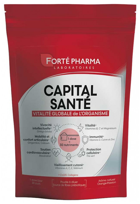 Forté Pharma Capital Health Vitalité Globale de L'Organisme 228 g