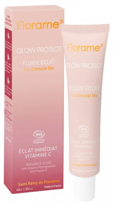 Florame Glow Protect Organic Pomegranate Radiance Fluid 40 ml